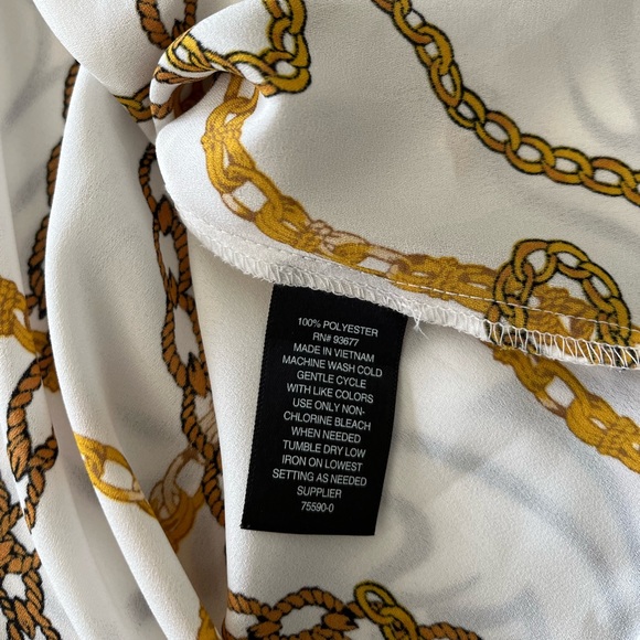 🎉3 for $15🎉Worthington tie front blouse - Picture 6 of 6